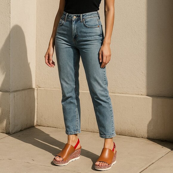 Tory Burch Leather Platform Sandals — Size 8 - Picture 8 of 8